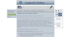 Desktop Screenshot of logbuch-online.de
